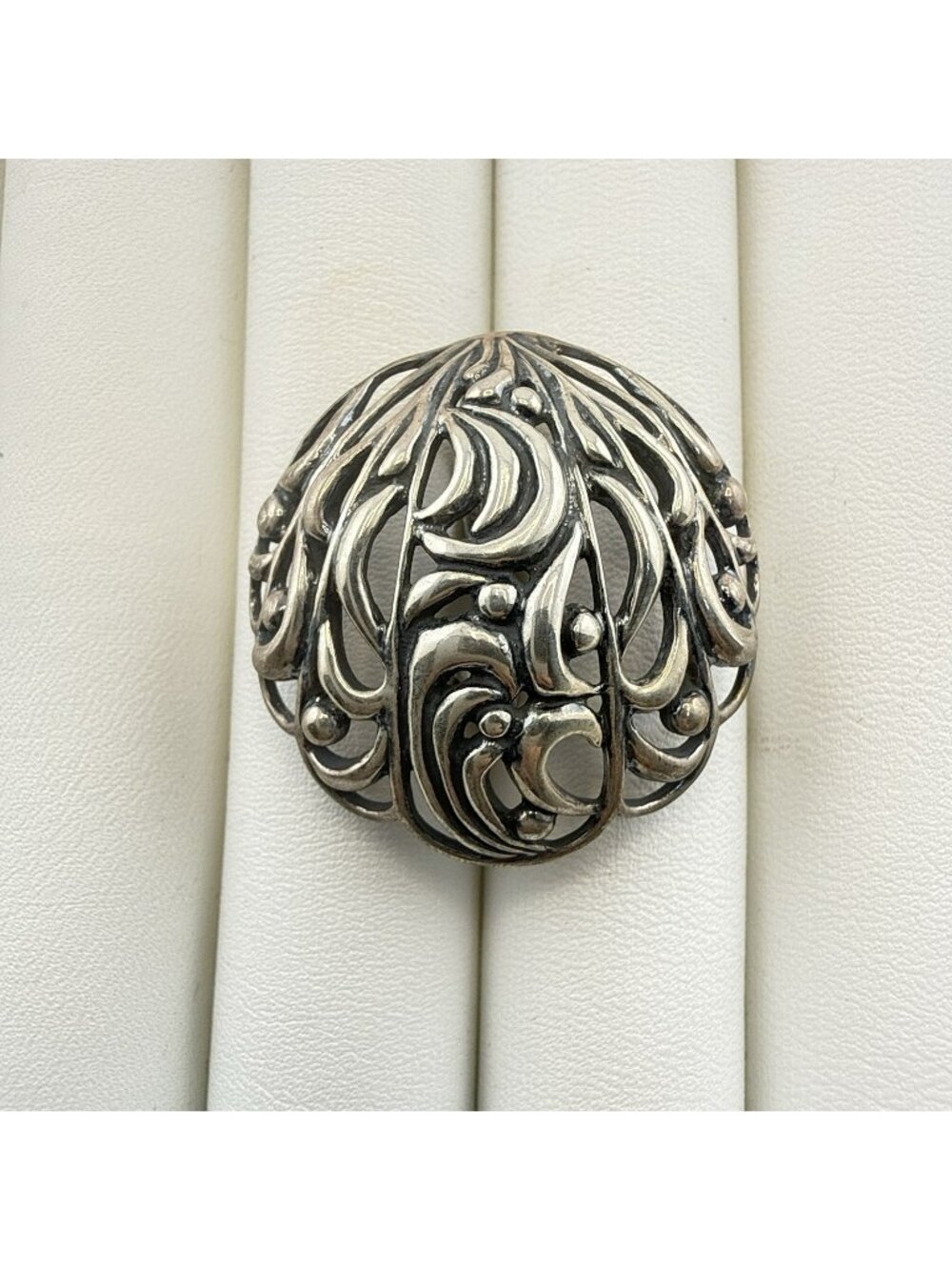 Carolyn Pollack Pendant Sterling Silver 925 Filigree Cut Out Openwork Scroll